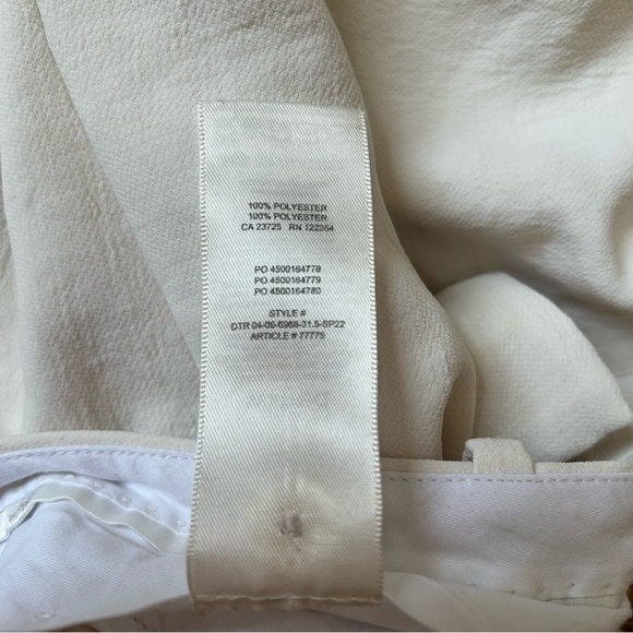 (SOLD) WILFRED x ARITZIA Effortless Pants Cropped Size 00 Light Birch - Picture 11 of 12